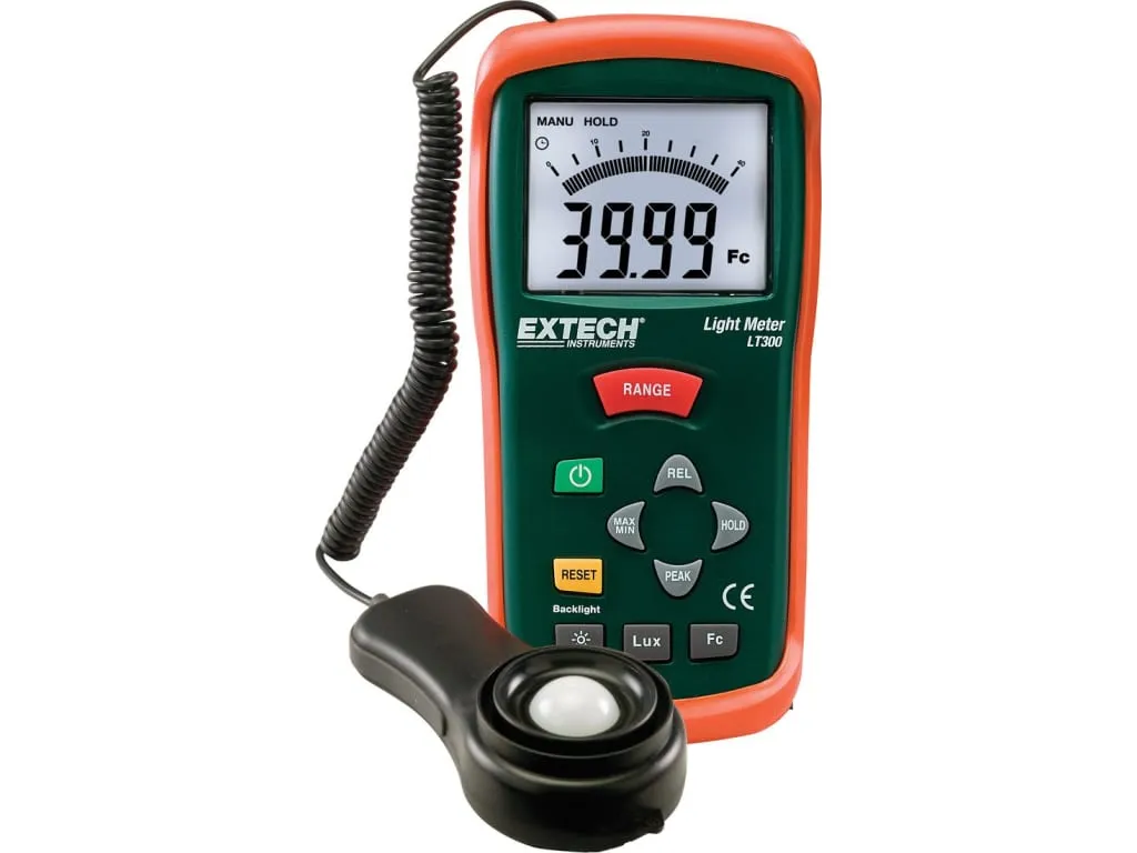 EXTECH LT300 مقياس الضوء