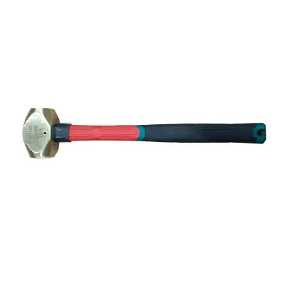M-STRIKE 3.8 Lbs. Non-Sparking Engineering Brass Hammer – M1431G
