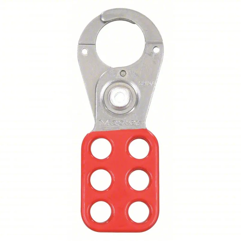 Master Lock Lockout Hasp 420 – Red, 1
