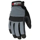 MCR Safety Cut Pro® 917 Mechanics Glove Synthetic Leather Palm Adjustable Hook and Loop Wrist Closure Cut Resistant