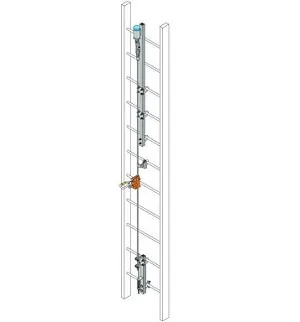 Miller Honeywell Vi-Go VG30 Ladder Climbing Safety System for fall protection