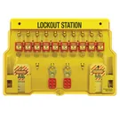 MASTER LOCK Lockout Station, Filled,15 1/2 in x 22 in - 1483BP410