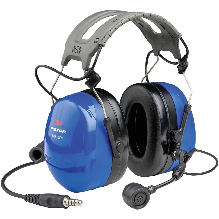 3M™ PELTOR™ Headset Twin Cup, Headband Blue Ex/IS Approved - MT72H540A-50