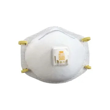 3M™ 8511 Particulate Mask, N95 With Cool Flow™ Exhalation Valve, NIOSH APPROVED