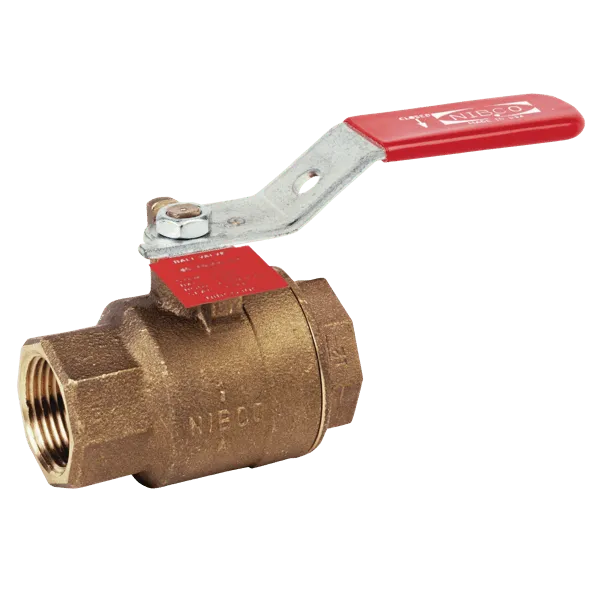 NIBCO KT-585-70UL two-piece bronze ball valve for fire protection