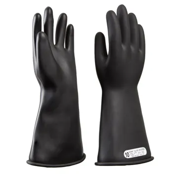 NOVAX® Electrical Rubber Glove, Black, Class 1, Length 360 - 1BK-150-S1-360