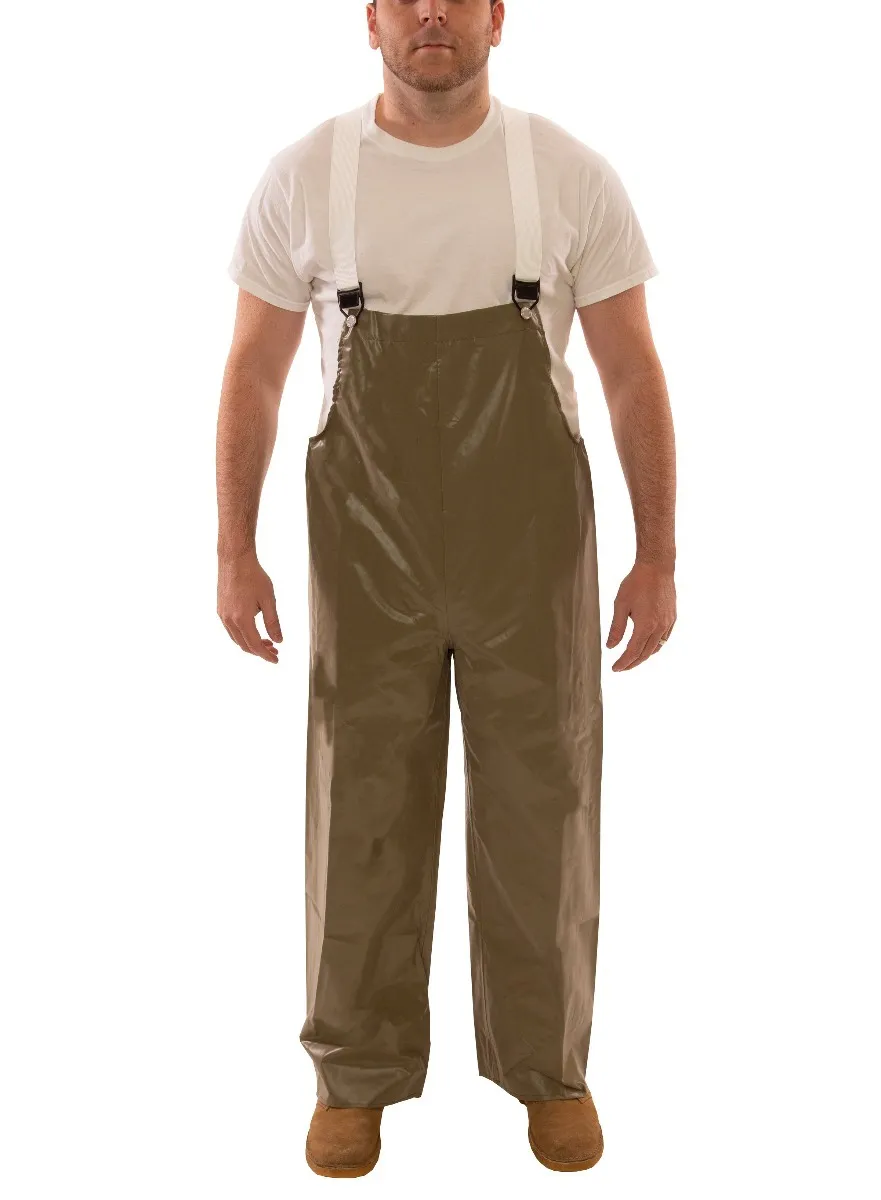 TINGLEY Chemical Bib Overall, Neoprene on Nylon, Plain Front - O12008