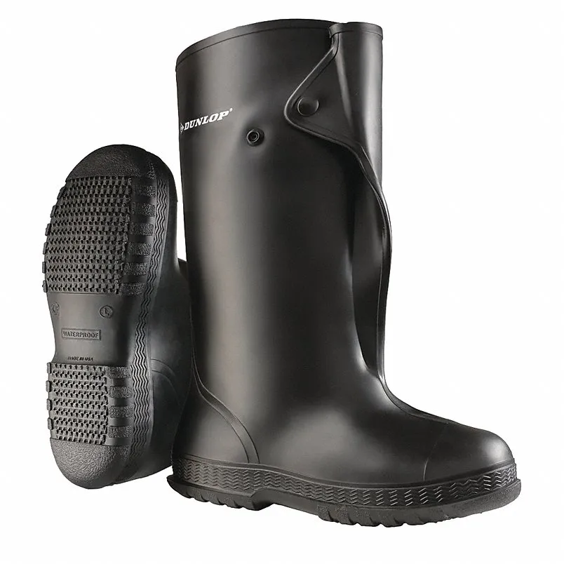 ONGUARD 86030 knee shoe cleated PVC overboot black for men’s shoe size 10 to 11