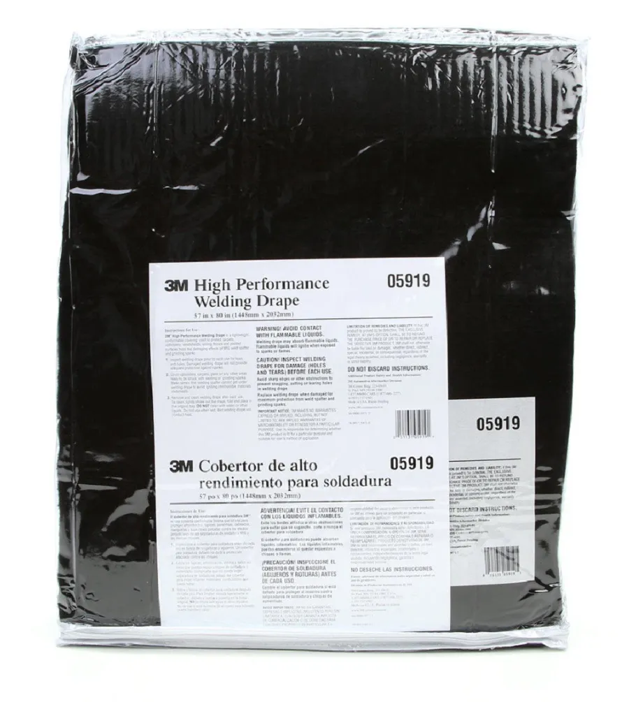 3M™ High Performance Welding Drape, 57 in x 80 in, 1 per case - 05919