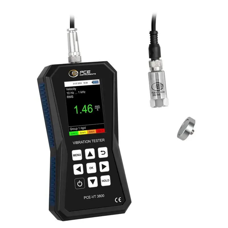 PCE-VT 3800 MIRTION METER/ DATA LOGGER