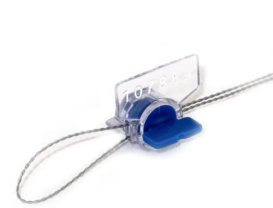 Plastic Security Seal With Wire - TW-PVC for tamper-evident safety