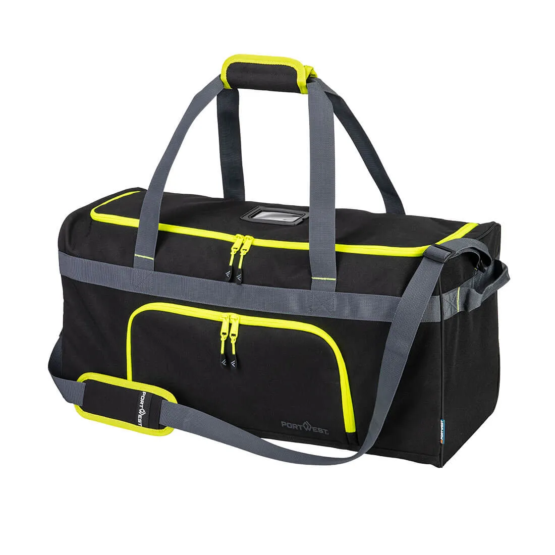 Portwest B960 60L duffle bag with compartments and shoulder strap
