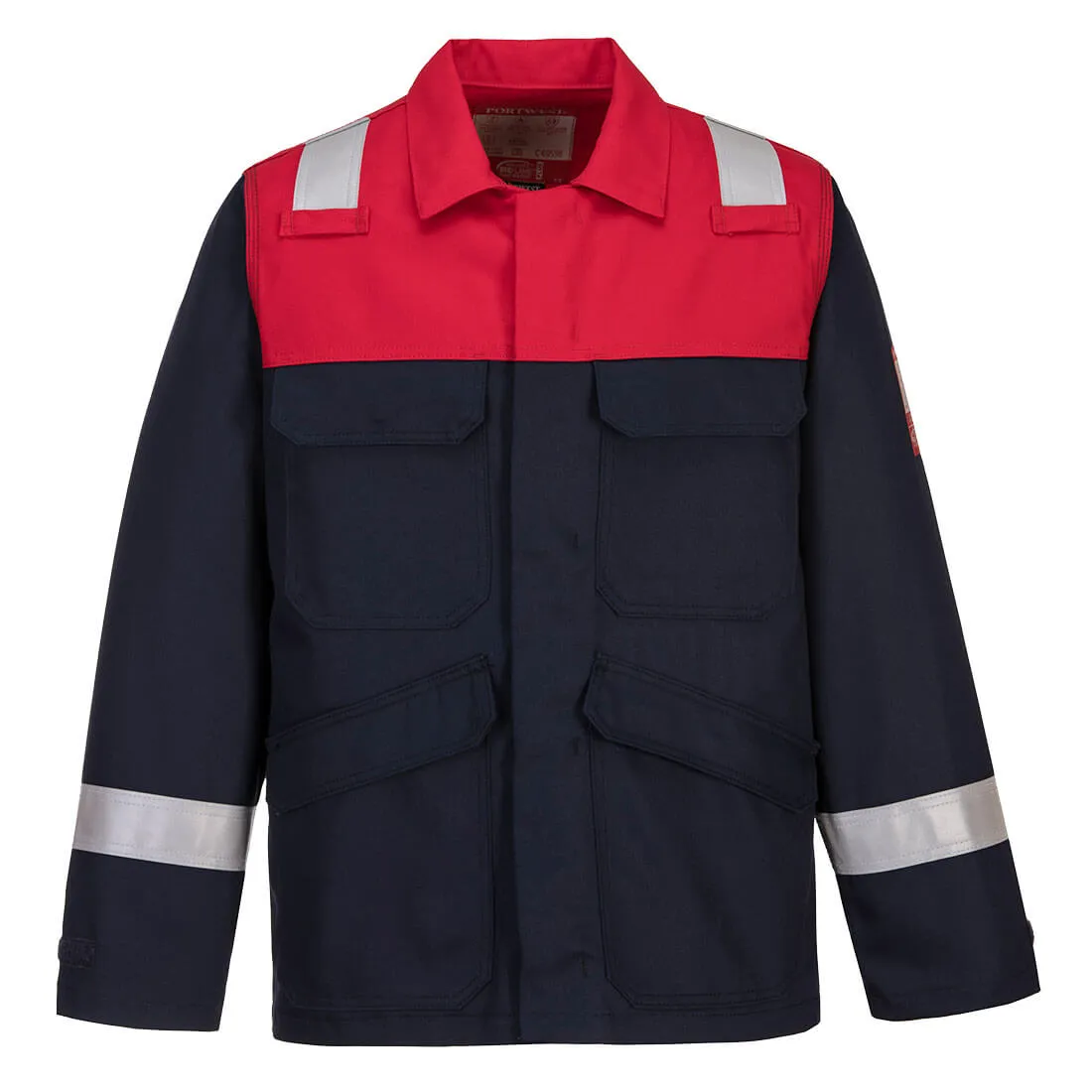 PORTWEST Bizflame Work Jacket FR55NAR Flame-Resistant