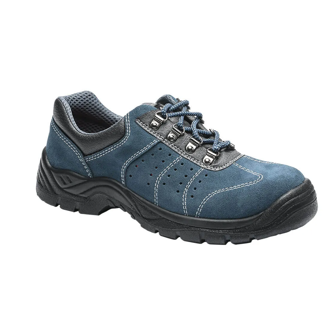 Portwest FW02 Steelite S1P perforated safety shoe with steel toe