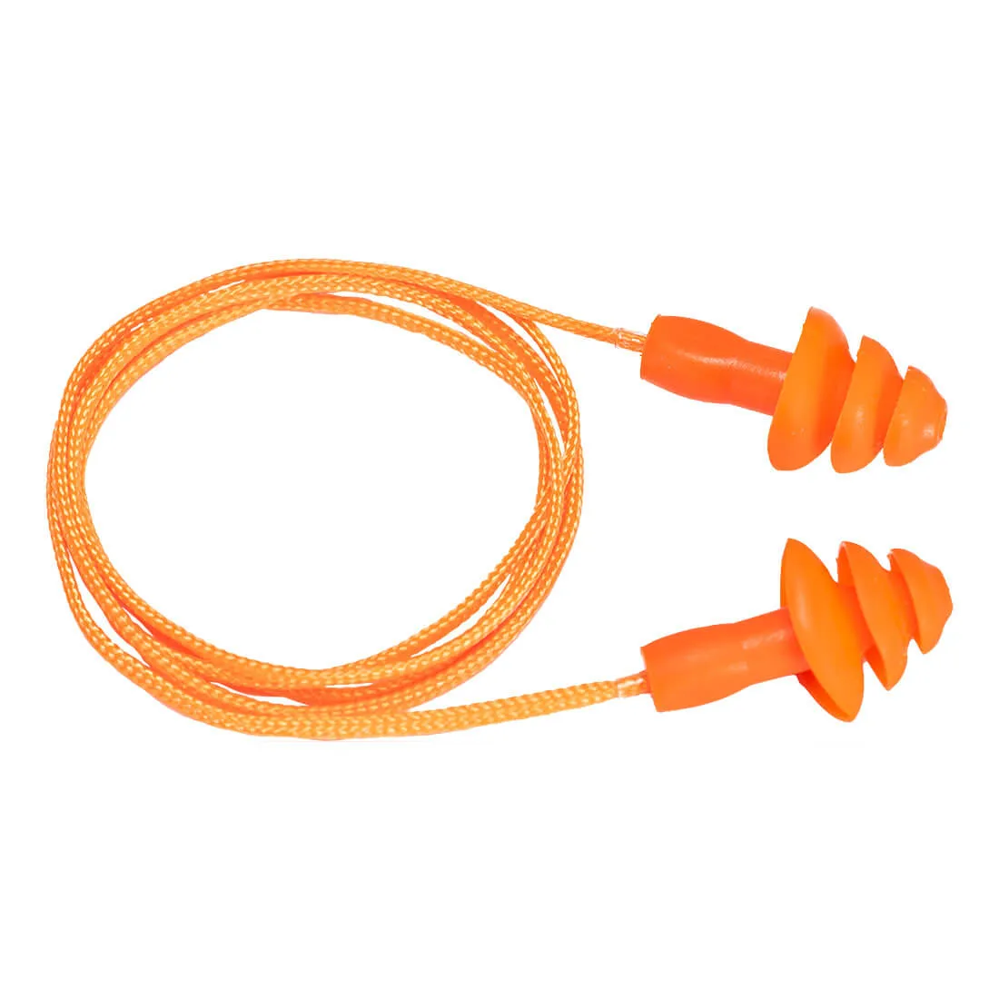 Portwest Reusable Corded TPR Ear Plugs EP04