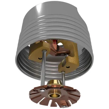 Concealed Pendent Sprinkler, Quick Response, KF=5.6, 68°C, 1/2" NPT, Brass, UL/FM Model:VK462  Manufacturer: Viking-USA