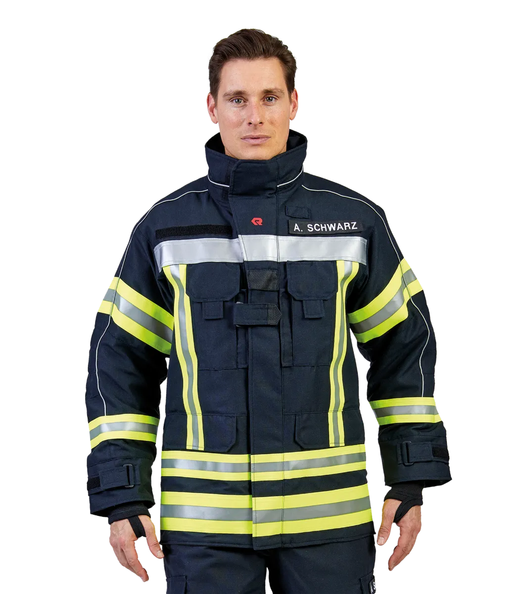 ROSENBAUER FIRE MAX 3 IRS  Protective Clothing, Trousers, Nomex NXT, Black Blue - 141263