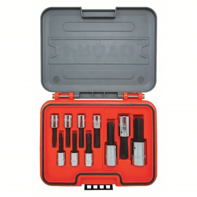 PROTO Hex Bit Set 10 Pieces SAE - J52110H (60MK80)