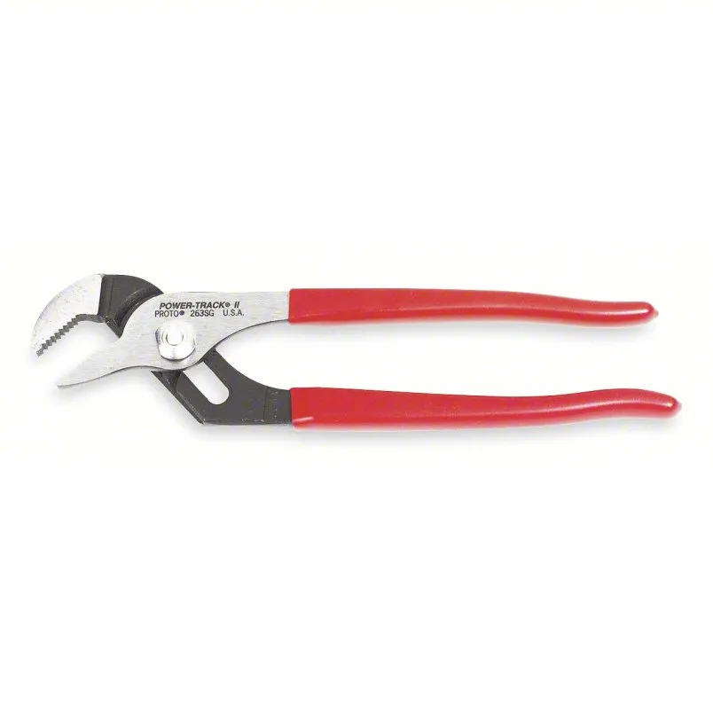 PROTO tongue and groove power track ii pliers J260SG 10 inch serrated jaws