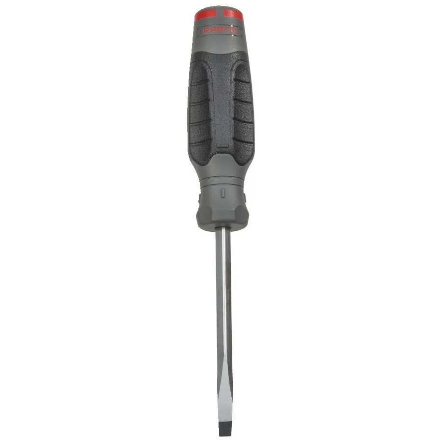 PROTO Duratek Slotted Keystone Round Bar Screwdriver, 1/4" x 4" - JK1404R