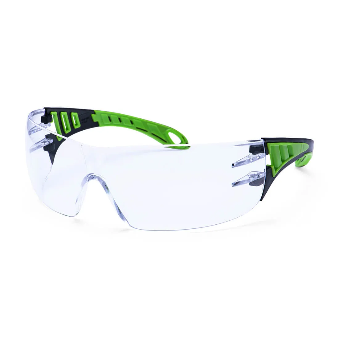 Portwest Tech Look Safety Glasses, Clear - PS12 
