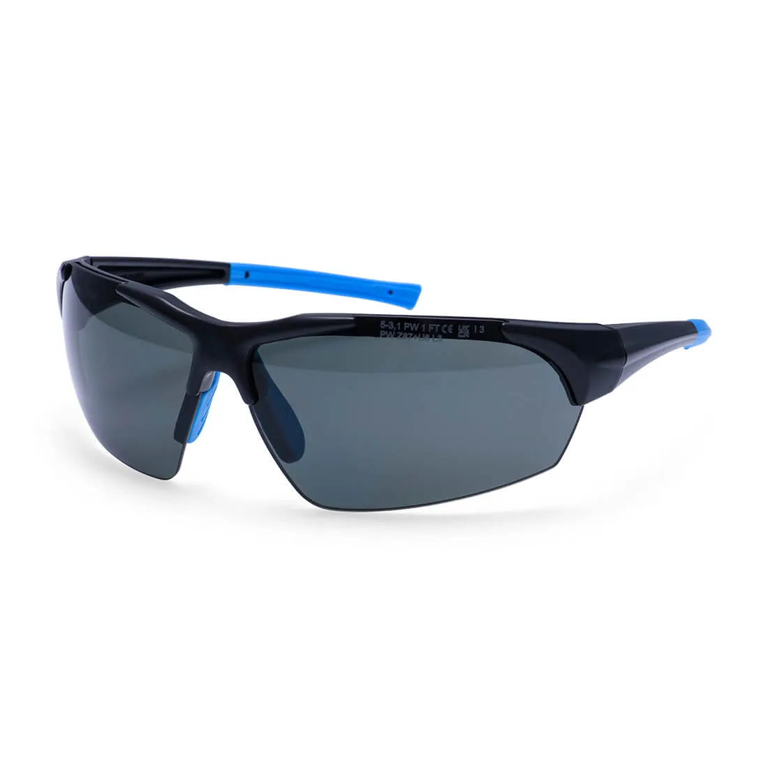 Portwest Polar Star Safety Glasses, Dark - PS18 