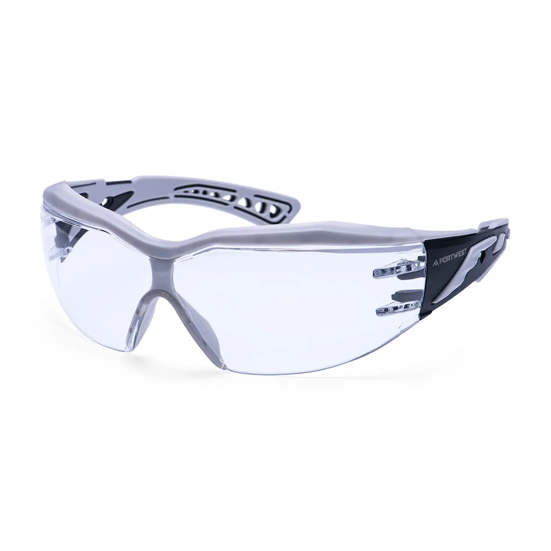 Portwest Dynamic Plus KN Safety Glasses, Clear - PS20 
