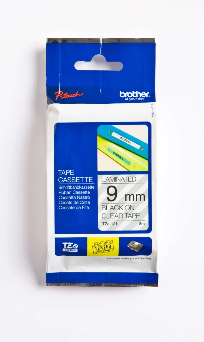 Brother Genuine Laminated Label - TZE-121