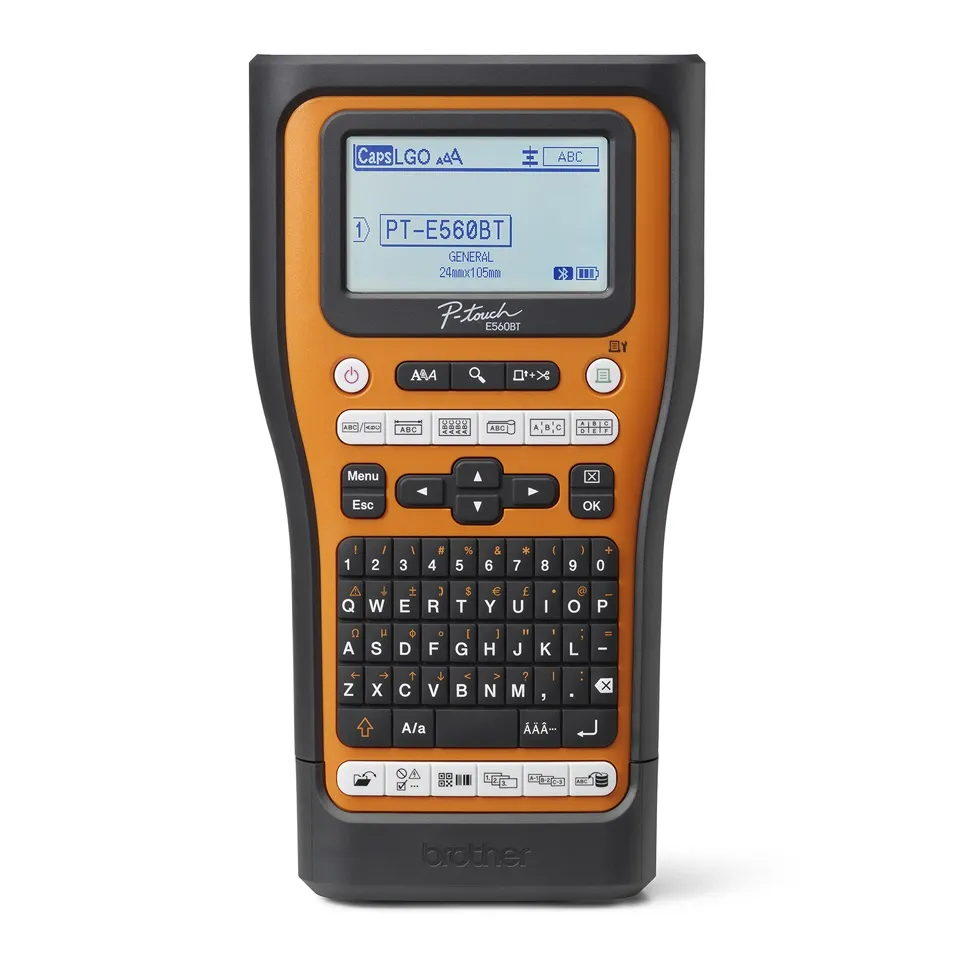 Brother Pro Labelling Machine with Integrated Bluetooth, Carry Case 2X