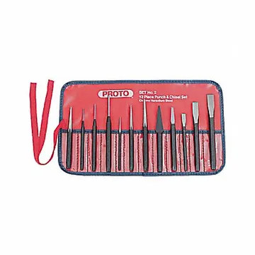 Punch and Chisel Set 12 Pieces
