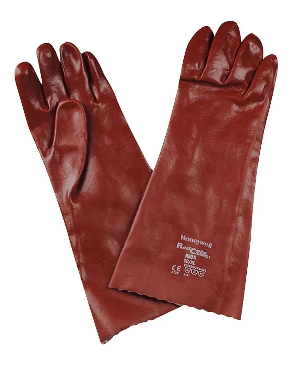 Honeywell Redcote Plus R60X, Protective gloves, Chemical protection, PVC