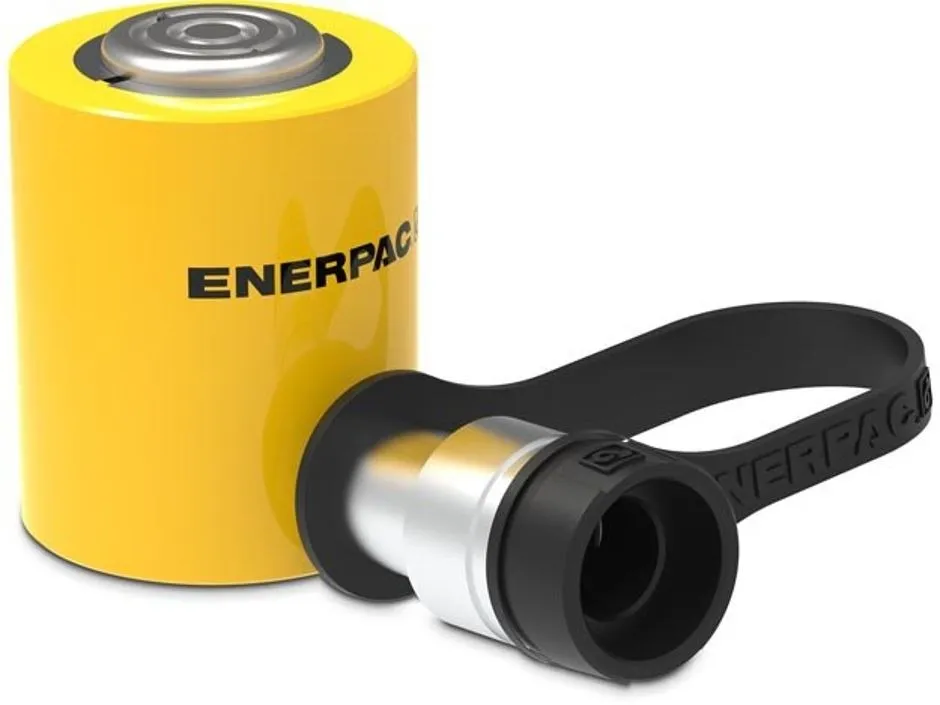 ENERPAC 11.2 ton Capacity, 1.50 in Stroke, Low Height Hydraulic Cylinder - RCS101