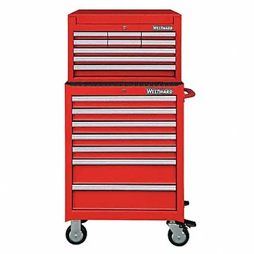 Red Light Duty Tool Chest/Cabinet Combo