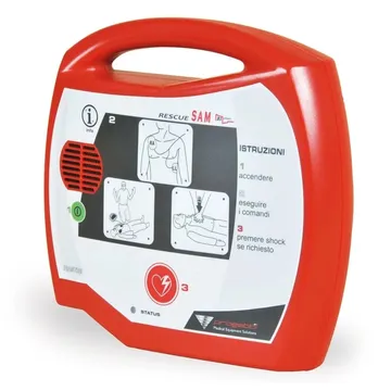 Progetti RESCUE SAM AED English - Arabic with Bag -  RSM-001