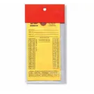 BROOKS Heavy-Duty Red Flap Tag Cover - RFTC2