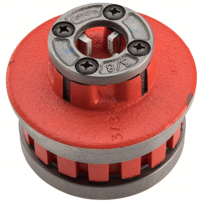 Ridgid Hand Threader Die Head: 12r ، for 3/8 in Pipe ، NPT ، High Speed ​​Steel ، Hand Hand ، 802G79 - Model 37475