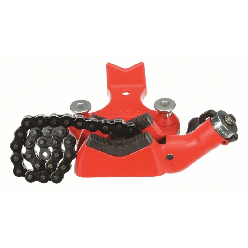 سلسلة مقعد Ridgid ملزمة: 0.25 بوصة - 6 في نطاق حجم الأنابيب ، 4 1/2 في الحد الأقصى HT ، 4 1/2 في MIN HT ، Metal ، 1VUW2 - Model 40210