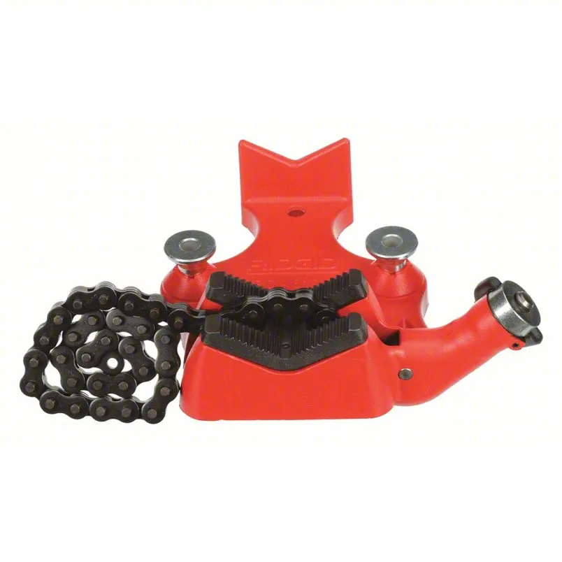 RIDGID Bench Chain Vise, 0.5-8 in pipe size, metal, Model 40215