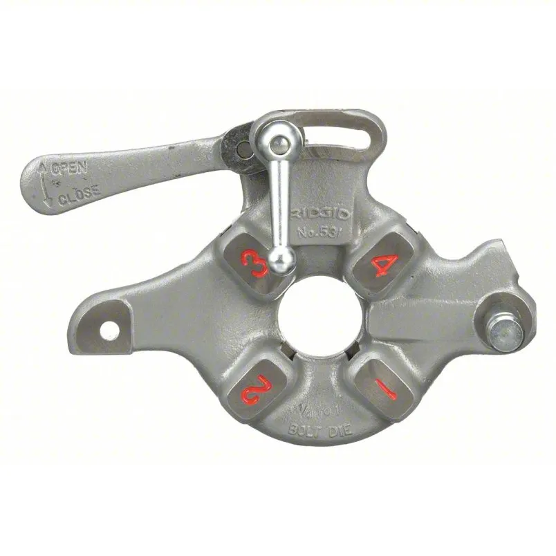 Ridgid Threading Machine Die Head: استخدم مع سلسلة 1215/300/535 ، مقابل 1/4 في 1 في الأنابيب ، UNC/UNF ، 25XC43 - Model 531