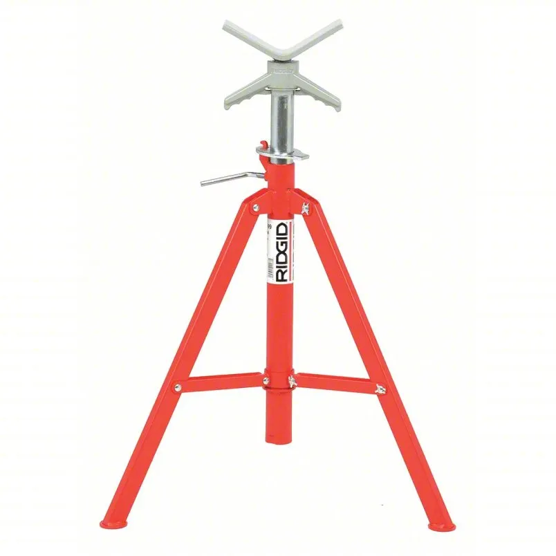 RIDGID V-Head Pipe Stand, 2,500 lb Load Capacity, Model 22168