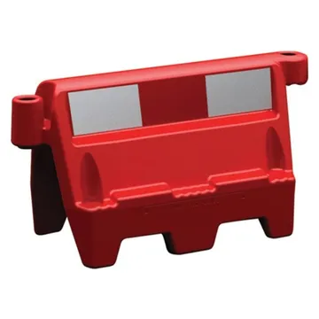 Roadbloc™ 1m  Safety Barrier Traffic Seperator with Reflectives - Red