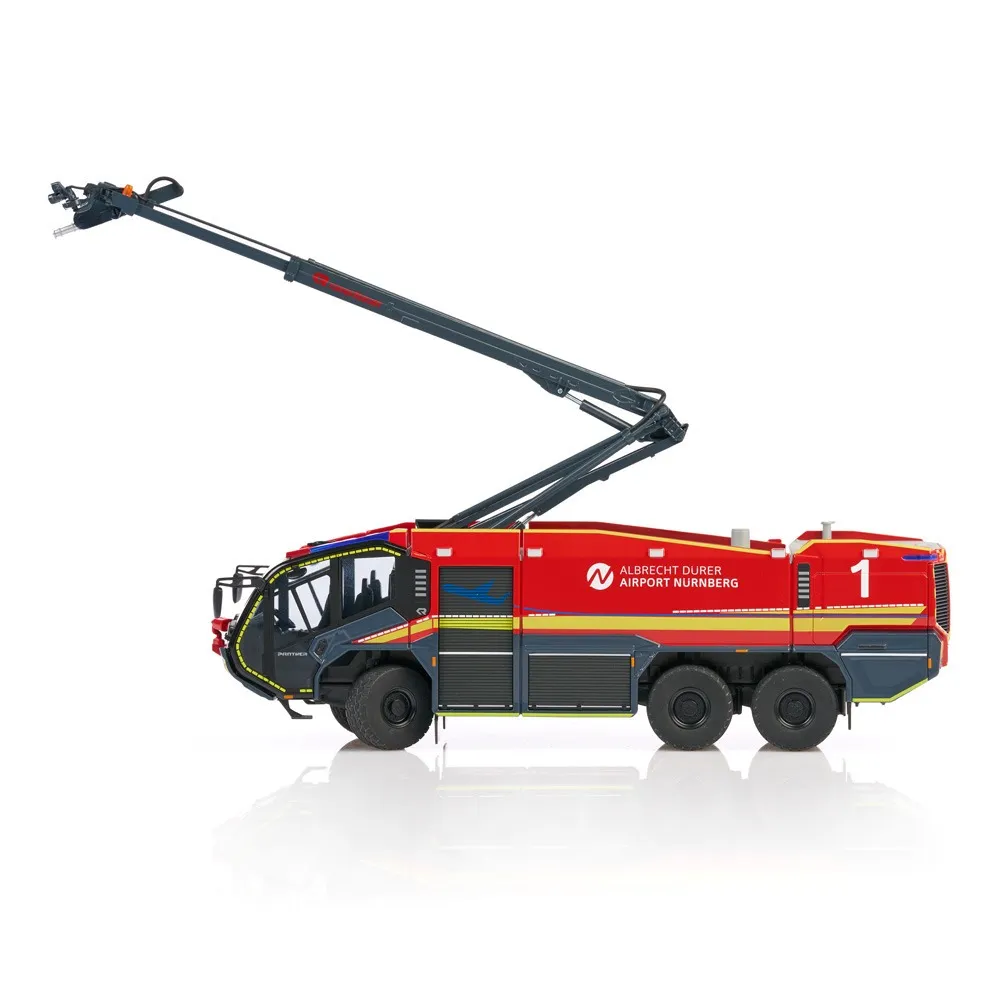 Rosenbauer PANTHER 6x6 Nuremberg Airport 1:43 scale model by Wiking (RB-VI2019)