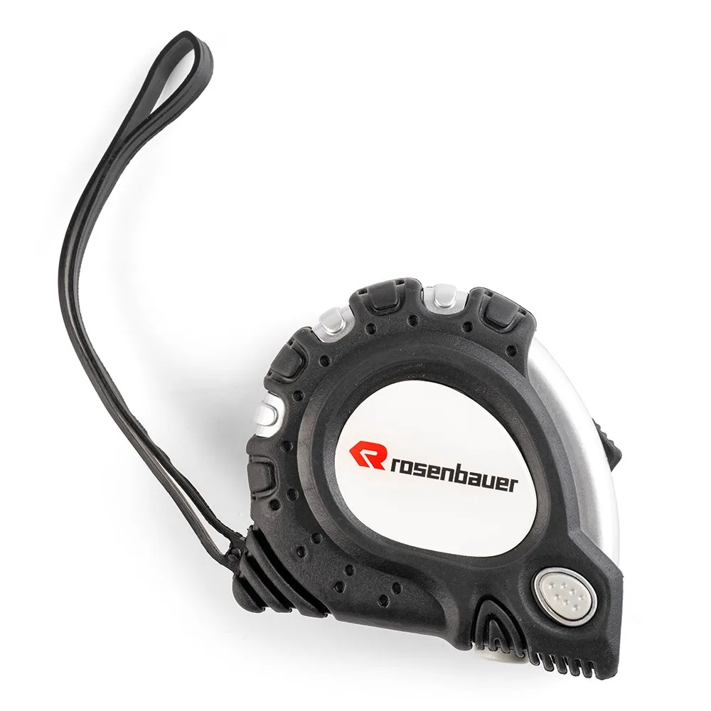 Rosenbauer 5M Tape Measure RB-VI1964 with stopper, belt clip, and wrist strap