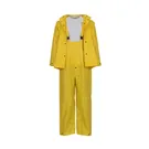 Tingley DuraScrim  3-Piece Suit, Flame Resistant PVC Coating , Medium, Yellow - S56307