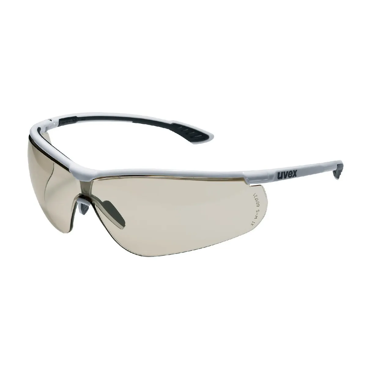 Safety glasses with light brown UV400 scratch-resistant anti-fog lens, SKU 9193064