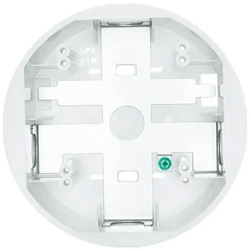 Notifier System Sensor SBBCWL Ceiling Surface Mount Back Box – White