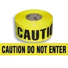 Barricade Warning Tape-CAUTION DO NOT ENTER (Yellow)