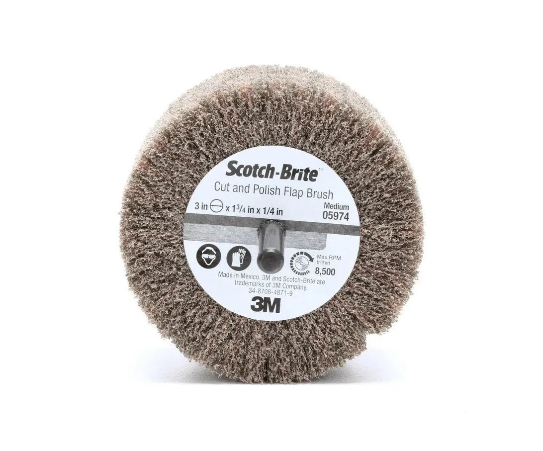 3M Scotch-Brite Flap Brush A MED 3in - 7000077966