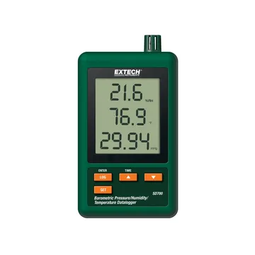 EXTECH الضغط الجوي والرطوبة ومسجل بيانات درجة الحرارة - SD700