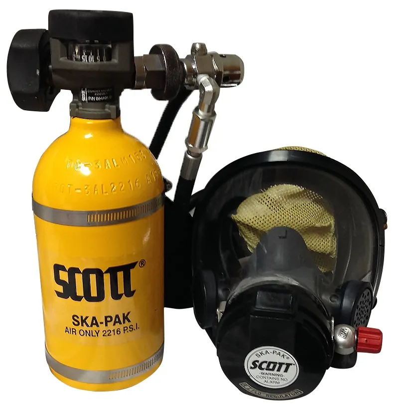 SCOTT SKA-PAK Aluminum Cylinder, 2216 PSI, 5 min - SAR222AA0411111